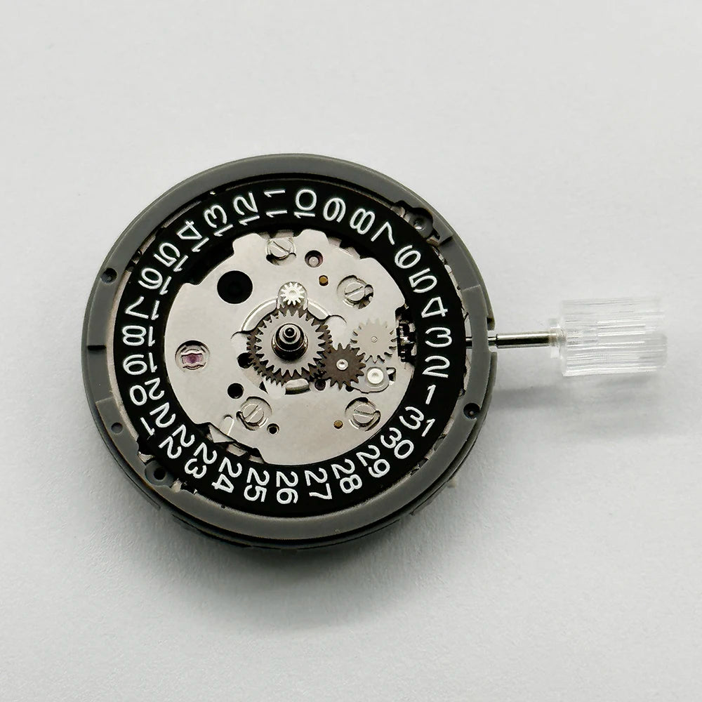 GMT NH34 Automatic Mechanical Movement Black 3H Datewheel High Accuracy 24 Jewels NH34A 4R34 24H Hand GMT Function