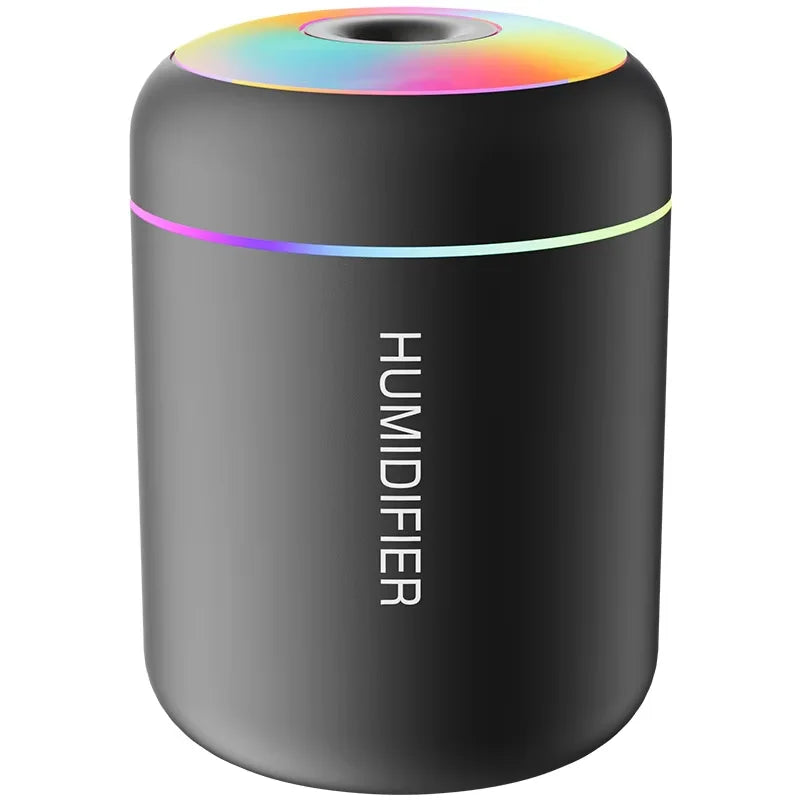 Mini Car Air Humidifier USB Electric Aroma Diffuser Essential Oil Purifier Aromatherapy Mist Maker Lights in Car Home