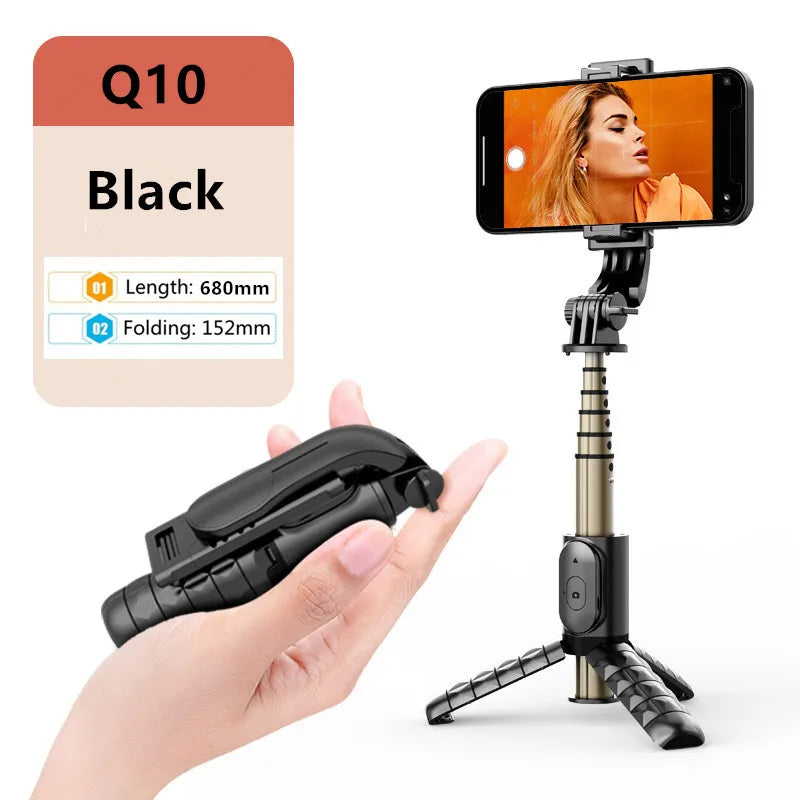 NEW Portable Tripod for Mobile Phone Selfie Stick With Telescopic Bluetooth Stick For Huawei Honor iPhone Android Xiaomi