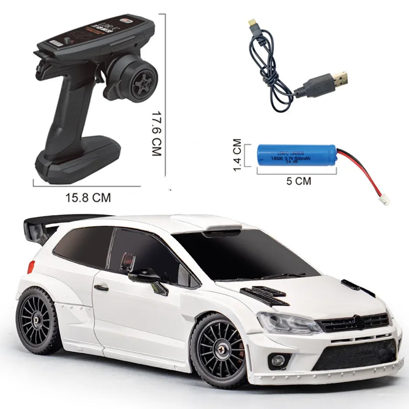 1/28 2.4g Ld2801 Polo Rc Drift Car Radio Control 4wd Full Proportional Throttle Control Rc Cars Toy Kid Christmas Birthday Gifts