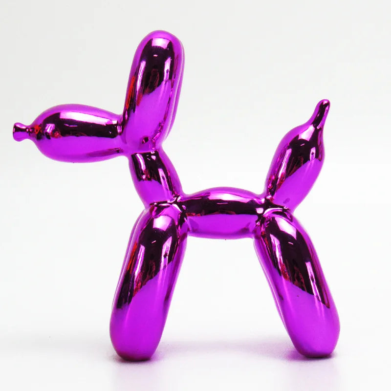 Nordic Electroplated Balloon Dog Ornaments Home Living Room TV Cabinet Creative Decoration Resin Crafts