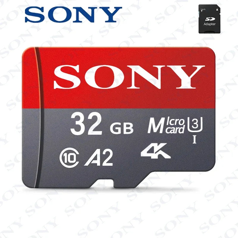 SONY Micro SD Card Memory Class 10 High Speed 1024GB 4K Ultra-HD Video A2 TF Flash Card MicroSD for Xiaomi Camera Phone Drone