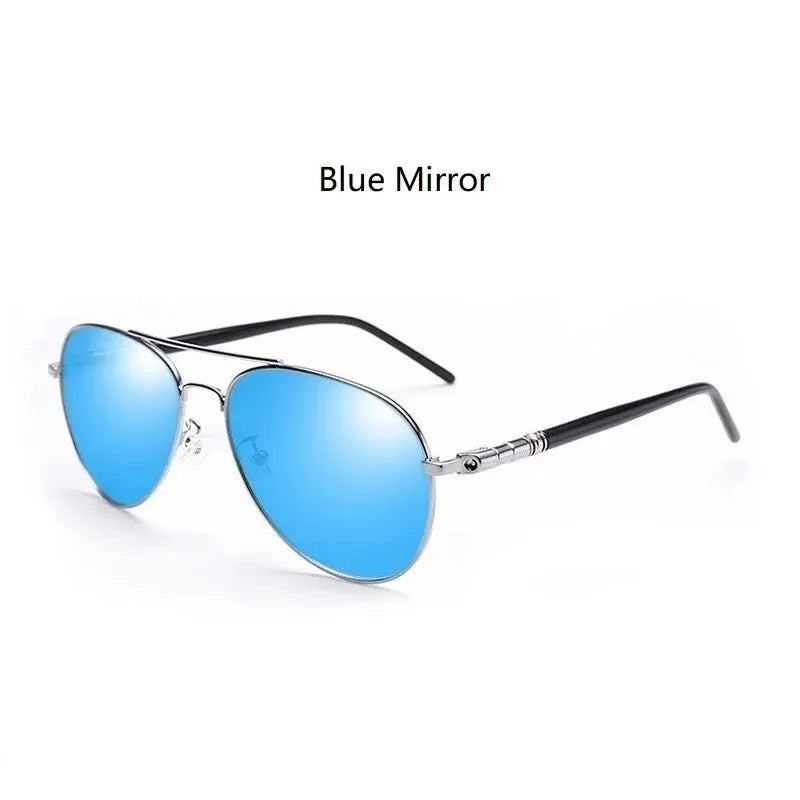 Fashion Aviator Polarized Sunglasses For Men Women Pilot Driving Fishing Metal Sun Glasses Luxury Brand Designer Eyewear UV400