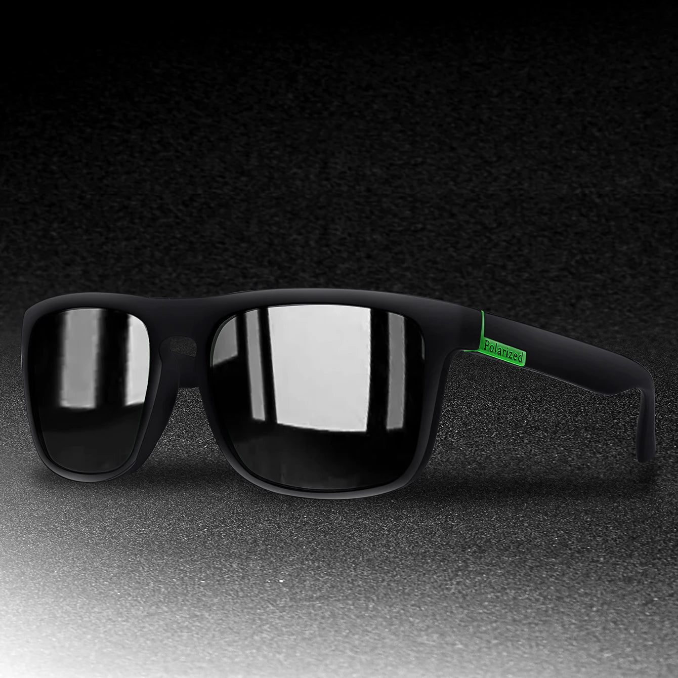 Retro Style Square Frame Polarized Cycling Sunglasses Men Night Vision Car Driving Sunglass Dirt Bike Motorcycle Glasses UV400