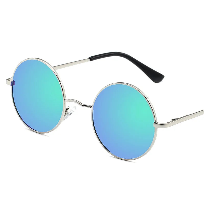 MYT_0279 Brand Designer Round Polarized Sunglasses Men Women Retro Sun Glasses Male Female Metal Frame Eyewear Driving UV400