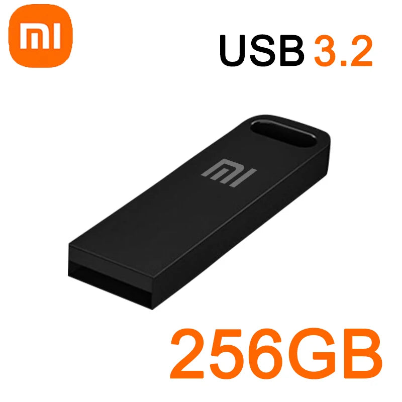 Xiaomi 2TB Flash Drive USB 3.2 Super High Speed Transfer Metal Mini U Disk Pen Drive Type C Memory Waterproof Disk SSD U Drive