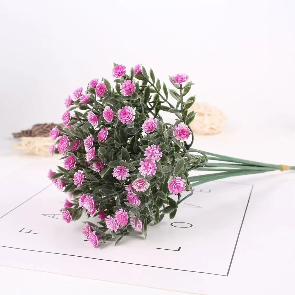 1pc Artificial Flowers Bouquet Small Fake Baby's Breath Decoration Flowers Artificial Gypsophila Flowers Wedding Home Decors