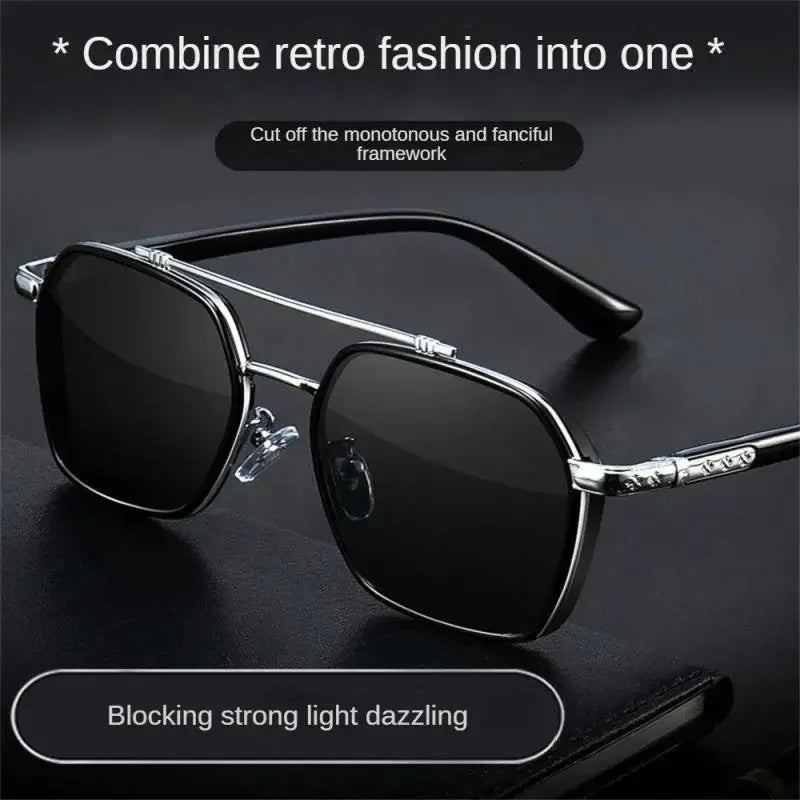 Fashion items Retro Fishing Polarized Sunglasses Men Women Driving Fishing Sun Glasses Brand Designer Male Metal Sunglasses