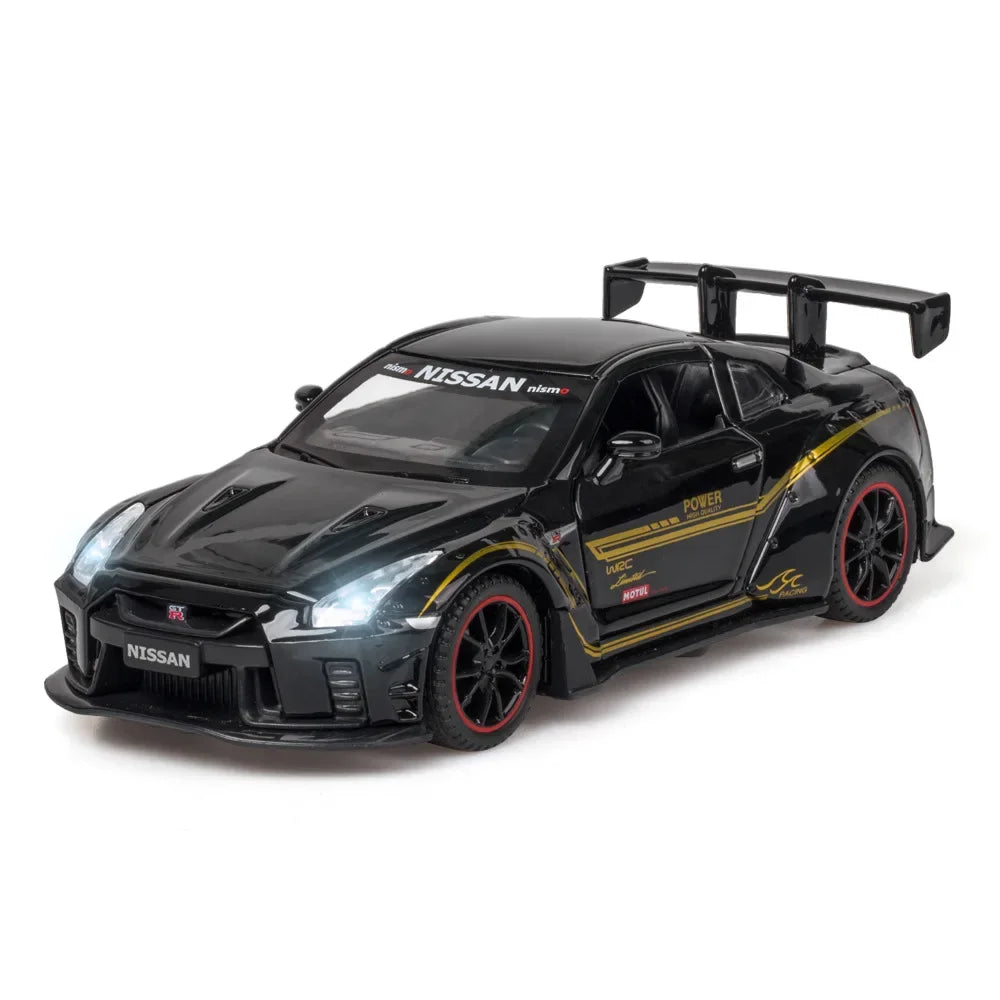 1:32 NISSAN GTR R35 Sports Car Alloy Car Model Diecasts & Toy Vehicles Toy Cars Simulation Kid Toys For Children Gifts Toy