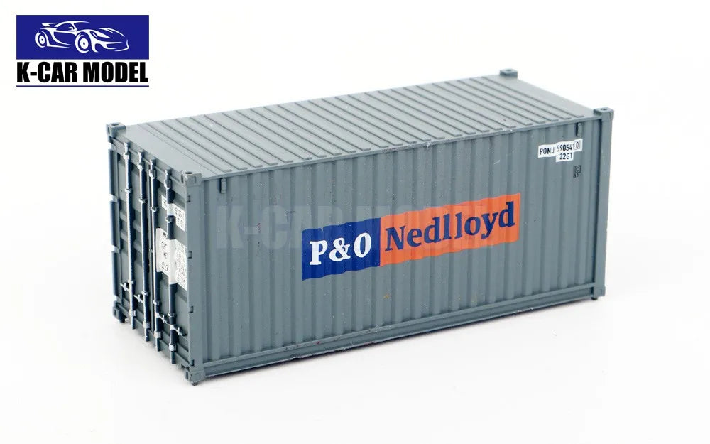 HO Scale 1/87 20ft Shipping Container Model Railway Cargo Box 20'  1pc