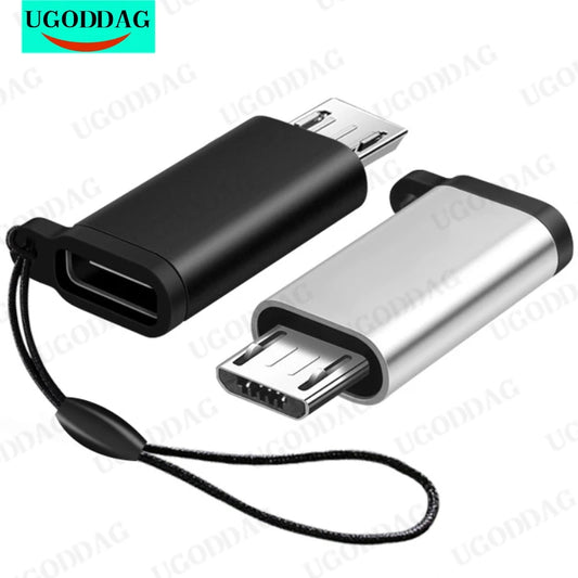 USB Type-C Adapter Type C To Micro USB Female To Male Converters For Xiaomi Samsung Charger Data Cable USBC USB C Adapter