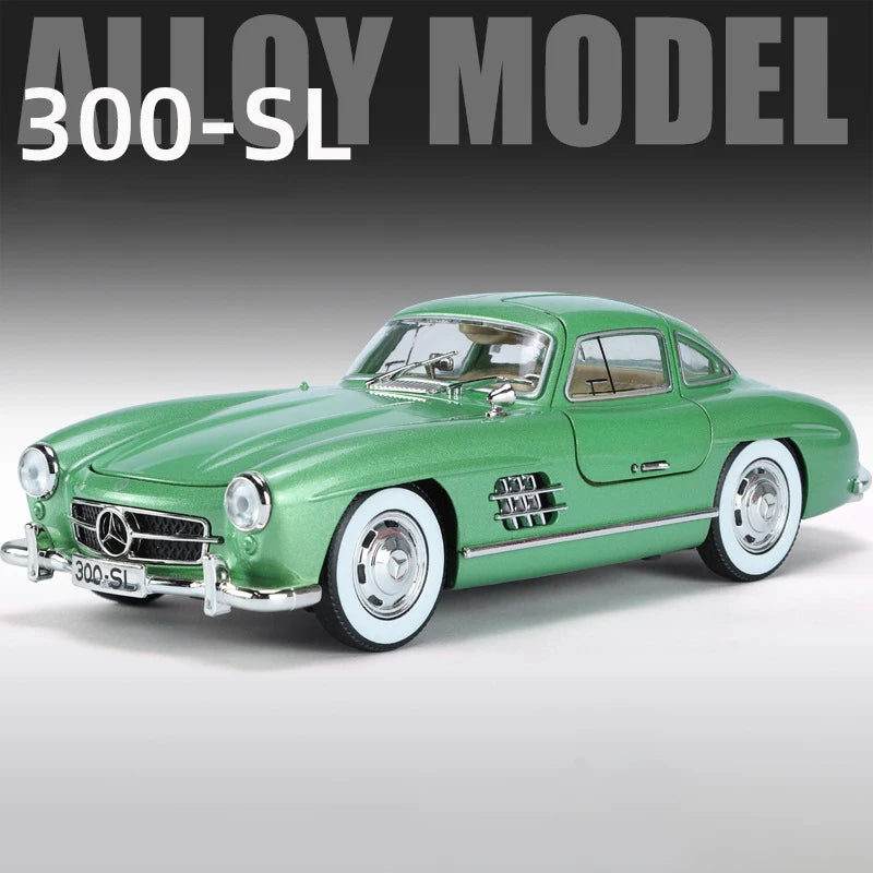 1:24 Mercedes-Benz 300SL 1936 Alloy Model Car Toy Diecasts Metal Casting Sound and Light Car Toys For Children Vehicle