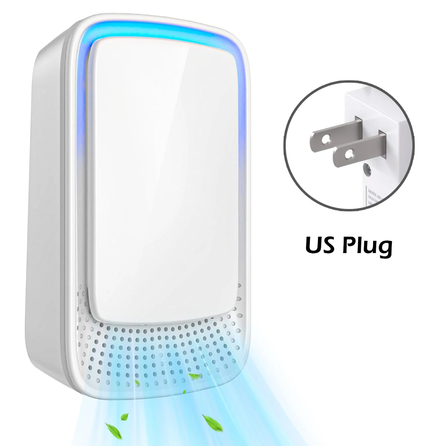 Plug In Air Purifier Ionizer Air Purifier Negative Ion Technology for Home Quiet Operation for Bedroom Pet Mini Air Clean