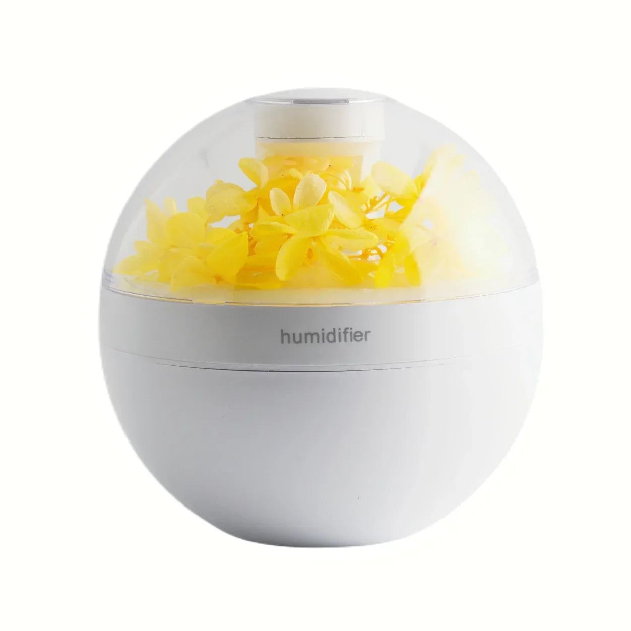 ac infinity  Flower Air Humidifier 200ML Mini USB Home Atmosphere Night Light Gift Creative Artificial Christmas Diffuser