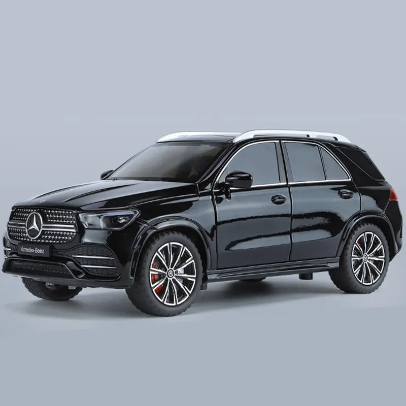 1:24 GLE GLE 350 300 450 Alloy Car Model Diecast Metal Toy Off-road Vehicles Car Model Simulation Sound and Light Childrens Gift