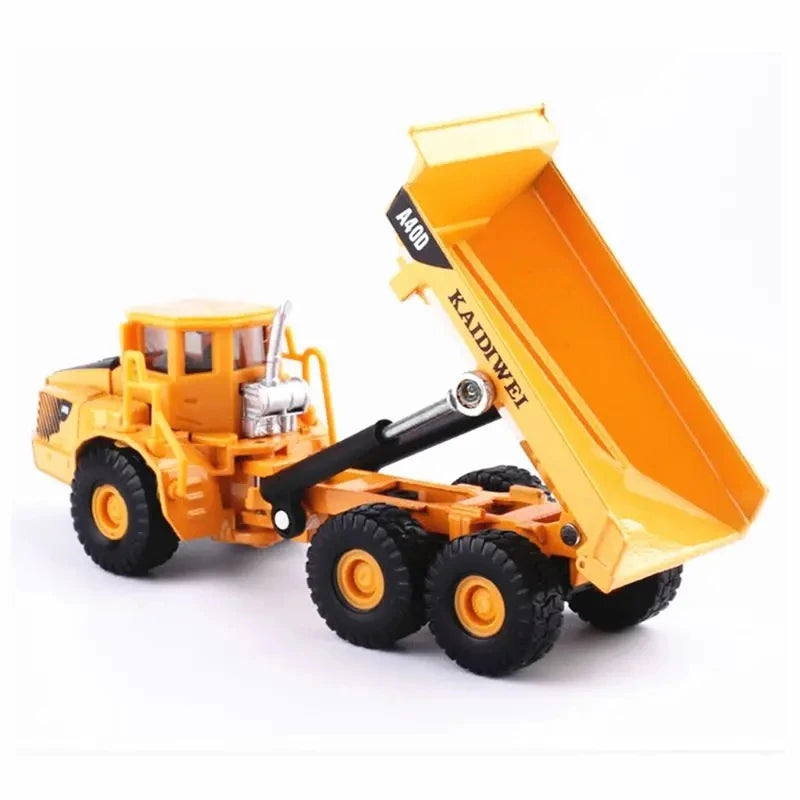 Engineering Articulated Truck Dumper A40D Simulation Exquisite Diecasts & Toy Vehicles 1:87 Alloy Car Model Gifts For Children