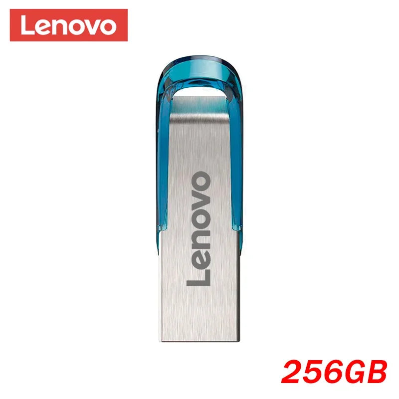 Lenovo Usb Flash Drive 2TB 1TB 3.0 Waterproof High Speed USB Stick Portable 128GB SSD 512GB Metal Pendrive U Disk Memorie For PC