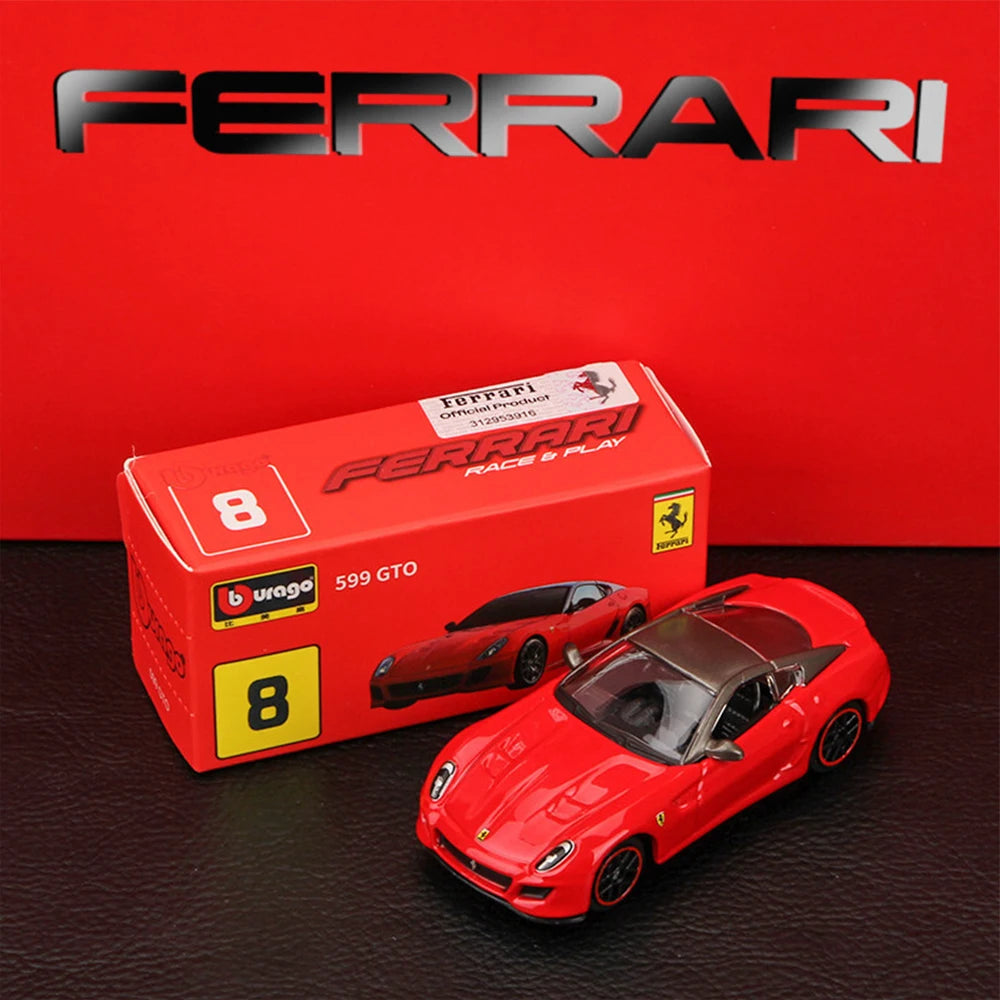 Bburago 1:64 Genuine Ferrari 458Speciale 458Spider Enzo 599Gto Laferrari Car Model Ferrari Series Christmas Gift Collect Toys