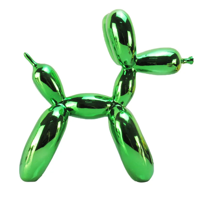 Nordic Electroplated Balloon Dog Ornaments Home Living Room TV Cabinet Creative Decoration Resin Crafts