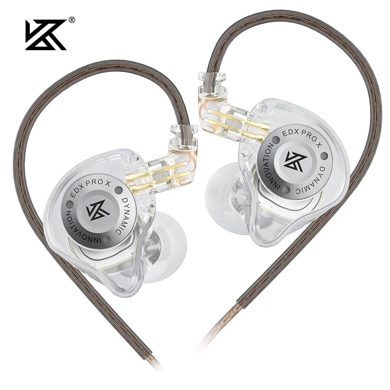 KZ EDX PRO X In Ear Dynamic Drive Earphone HIFI Bass Music Earbud Sport Noise Cancelling Headset ZSN ZST  ZS10 pro x  C12 CRA