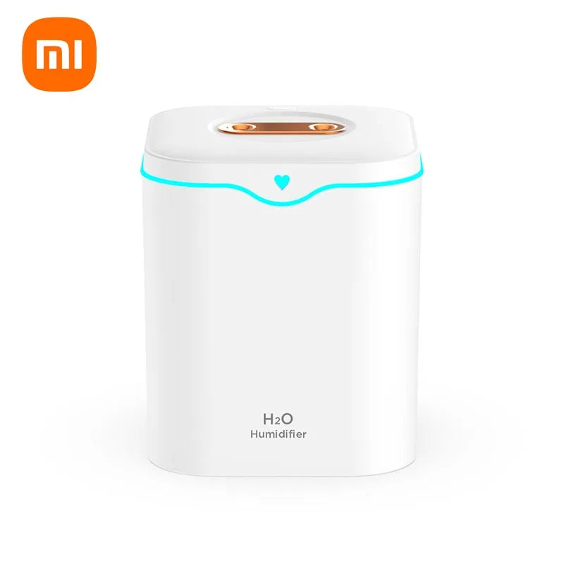 Xiaomi 2000ML USB Air Humidifier Double Spray Port Essential Oil Aromatherapy Humificador Cool Mist Maker Fogger Purify for Home