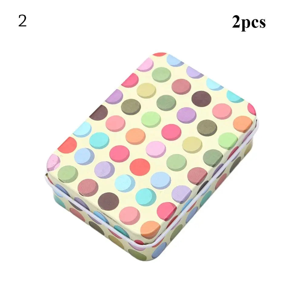 Multiple Styles Aluminum Tin Jar Square Shape Cosmetic Container Refillable Tea Cans Bottles Metal Box for Cream Balm Candle