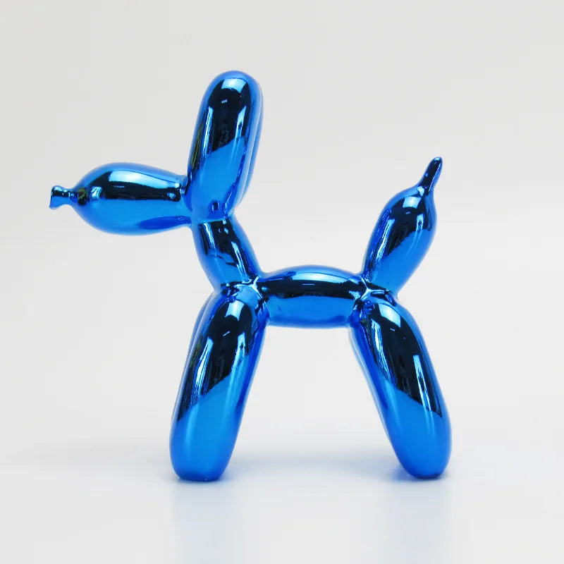 Nordic Electroplated Balloon Dog Ornaments Home Living Room TV Cabinet Creative Decoration Resin Crafts