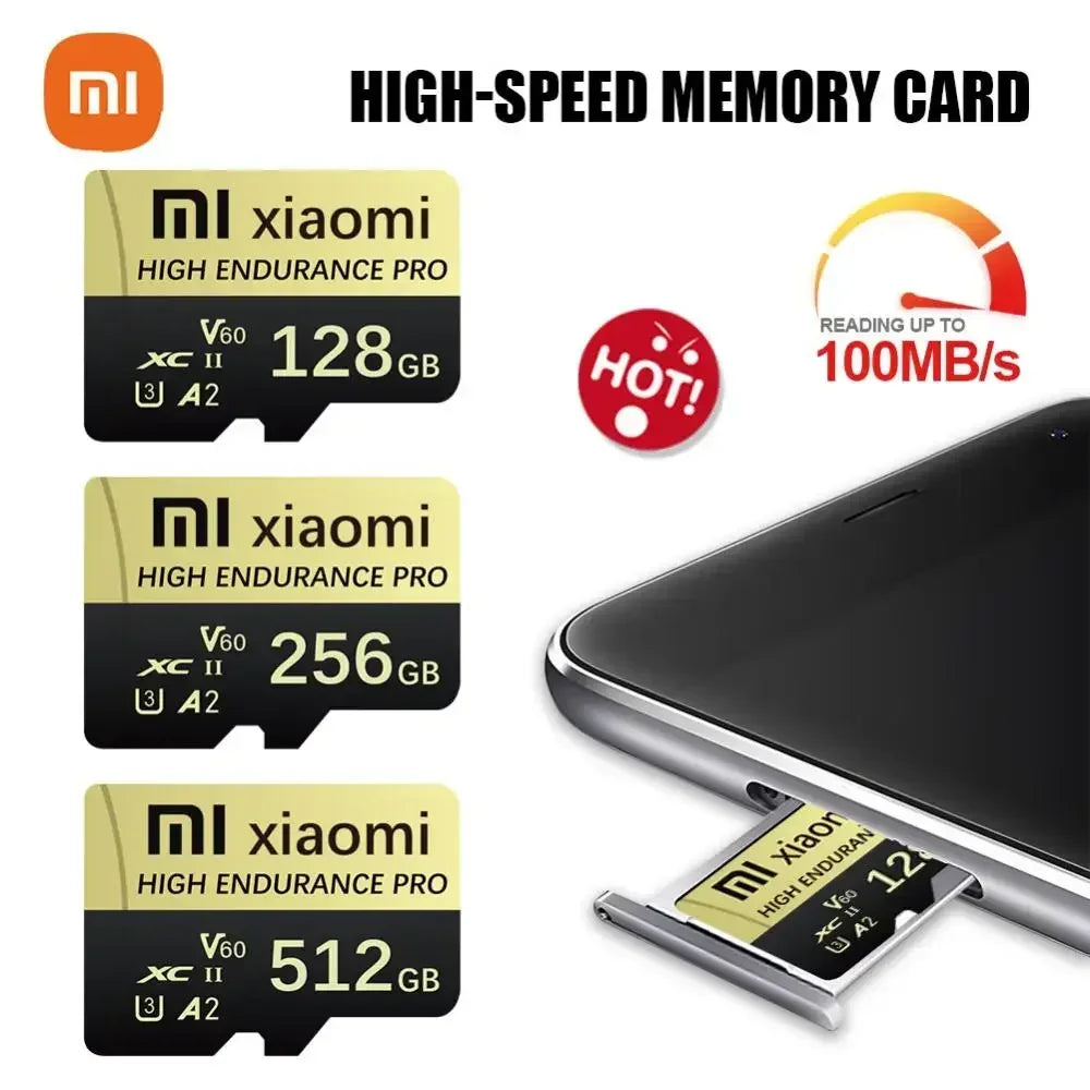 Xiaomi Real Capacity Micro TF SD Card 512GB 256GB Memory Card High Speed Cartao De Memoria 128GB For Sony Lenovo Nintendo Switch