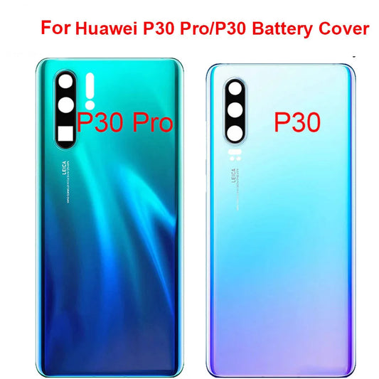 For Huawei P30 Pro Battery Cover Rear Glass Door Housing For Huawei P30Pro Battery Cover For Huawei P30 Battery Cover