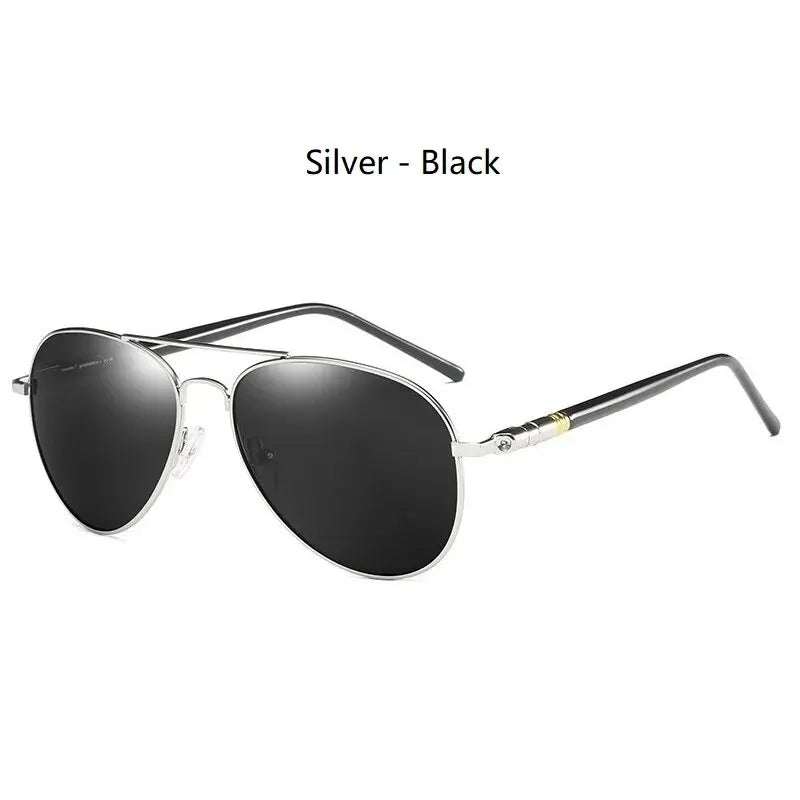 Fashion Aviator Polarized Sunglasses For Men Women Pilot Driving Fishing Metal Sun Glasses Luxury Brand Designer Eyewear UV400