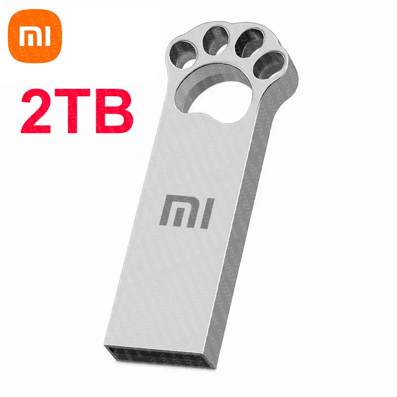 Xiaomi 2TB Metal Flash Drive USB 3.2 Super High Speed Type C Transfer Mini U Disk Pen Drive Memory Waterproof Disk SSD U Drive