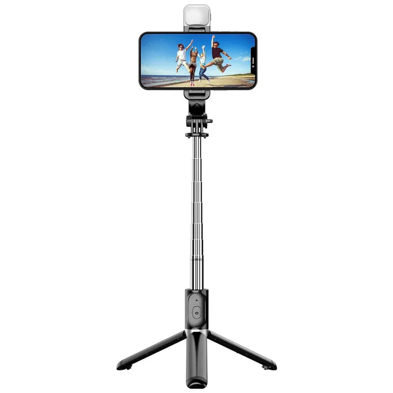 FGCLSY Portable Extendable Selfie Stick With Wireless Remote Control Phone Tripod Holder 360 Rotation Compatible With Iphone