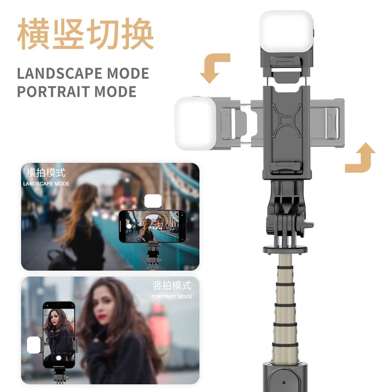 NEW Portable Tripod for Mobile Phone Selfie Stick With Telescopic Bluetooth Stick For Huawei Honor iPhone Android Xiaomi