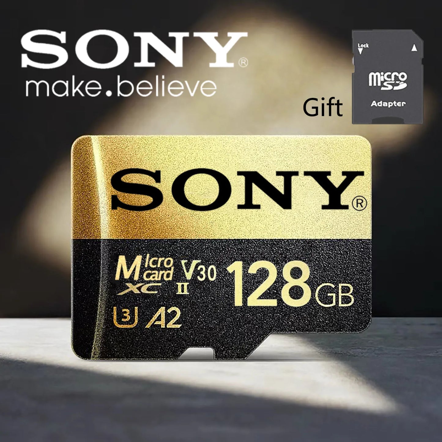 SONY Micro TF SD Card Extreme SD Memory Card 256GB 128GB 512GB Micro 1TB SD C10 TF Flash Card for Xiaomi Phone Camera table PC