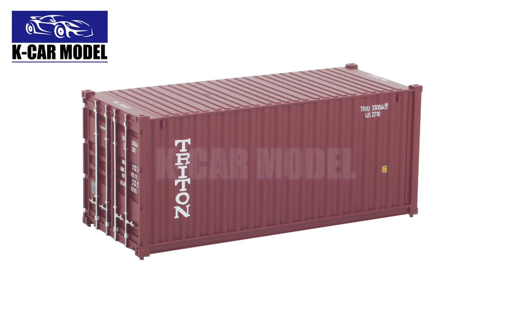 HO Scale 1/87 20ft Shipping Container Model Railway Cargo Box 20'  1pc