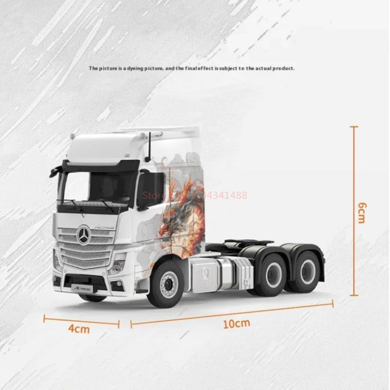 Perka 1:64 Rear Two Wheeled Truck Alloy Car Model Various Styles Exquisite Fashion Collect Souvenirs Children'S Toys Gift