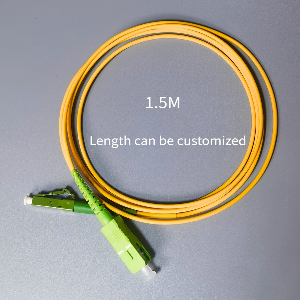 Indoor Fiber Patch Cord FTTH SC/APC To LC/APC Communication Optical Fiber Diameter 2mm 1.1/3/5/710M Optical Patch Cable