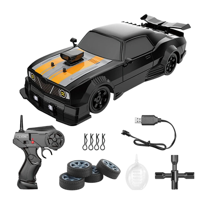 1:16 Remote Control Car Model R/C Drift Car Toy Simulation Four Wheel Drive Play Vehicle Racing Car Gift Kids Adult Toys