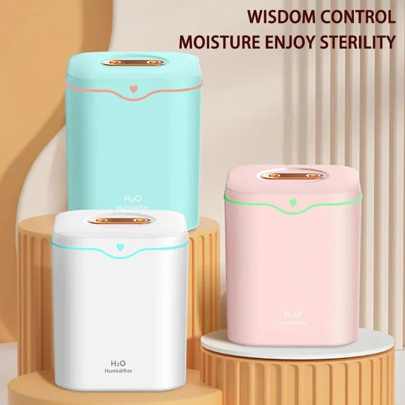 Xiaomi Humidifier USB Silent Dual Spray 2L Large Capacity Household Light Air Conditioner Room Office Air Humidification Spray