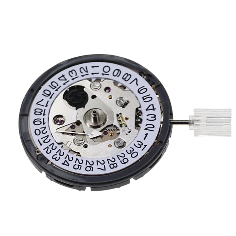 Nh35 Movement Crown At 3.8 At 3 With Date Nh35a Automatic Mechanical For Skx007 Watch Dial Mod Repair Watchmaker