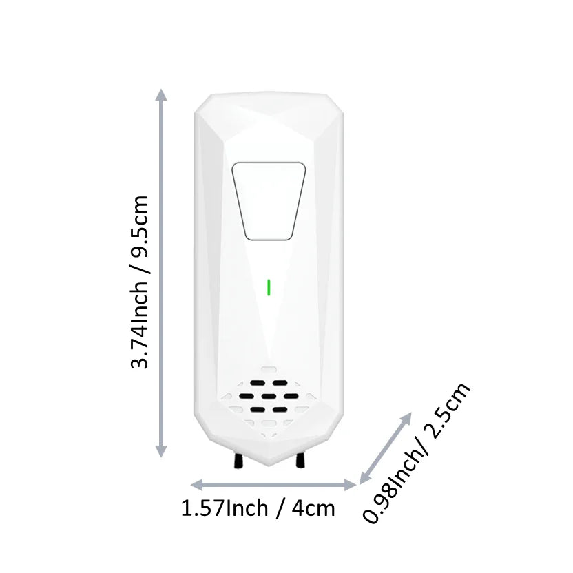 Air Ionizers for Home Negative Ion Generator Quiet Air Freshener for Bedroom Office Kitchen Plug in Mini Air Cleaner