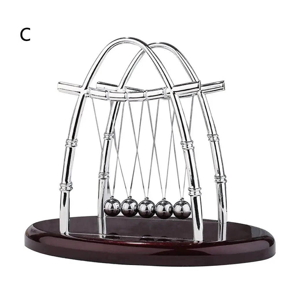 1 PC Cradle Balance Steel Balls School Teaching Supplies Physics Science Pendulum Desk Toy Gifts Home Decoration