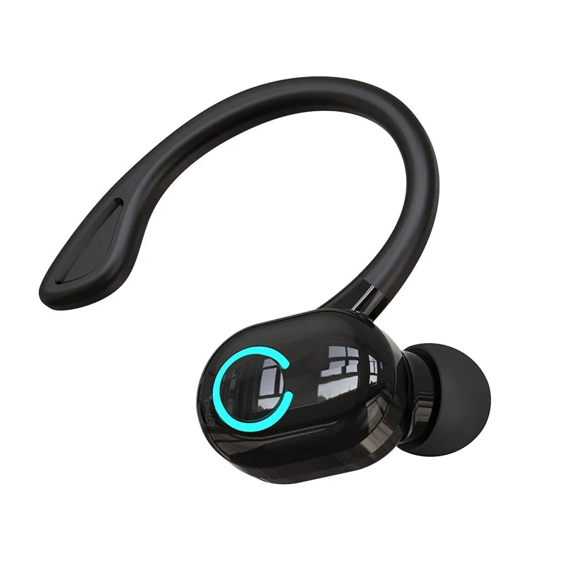 Bluetooth 5.1 Headset Business Wireless Earbuds Earphone Stereo Sport Game Headphone Ear Hook Mini HIFI Bass Noise Cancelling F8