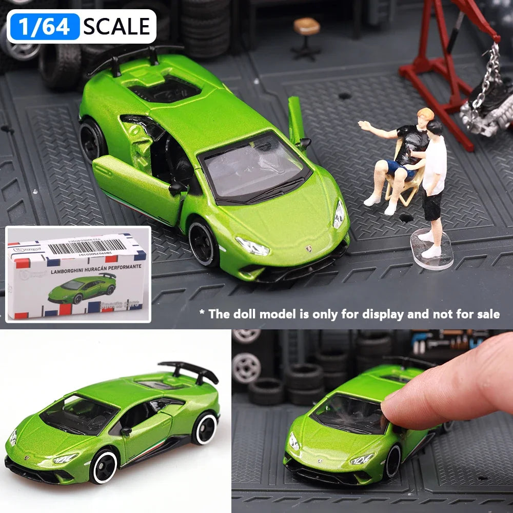 Bburago 1:64 Porsche 911 Gt Lamborghini Ferrari 1959 Cadillac Miniature Alloy CAR Model Collection Toy Gifts