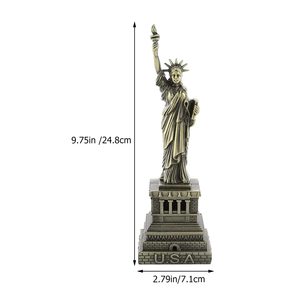 15/18/25cm Garden Statue Of Liberty Adornment Model Model Decorative Garden Statue Of Liberty Adornment Model Desktop Figurine