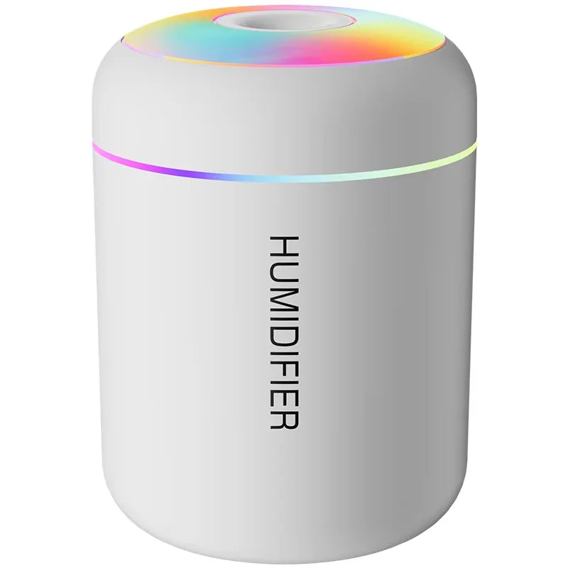 Mini Car Air Humidifier USB Electric Aroma Diffuser Essential Oil Purifier Aromatherapy Mist Maker Lights in Car Home