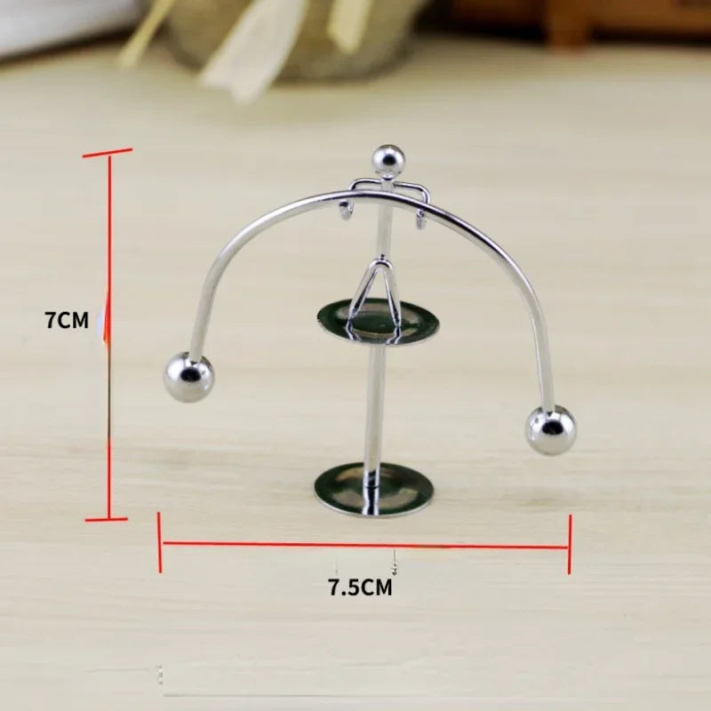 Modern Perpetual Motion Machine Newton's Pendulum Model Newton Cradle Balance Ball Decor Interesting Office Tabletop Home Decor