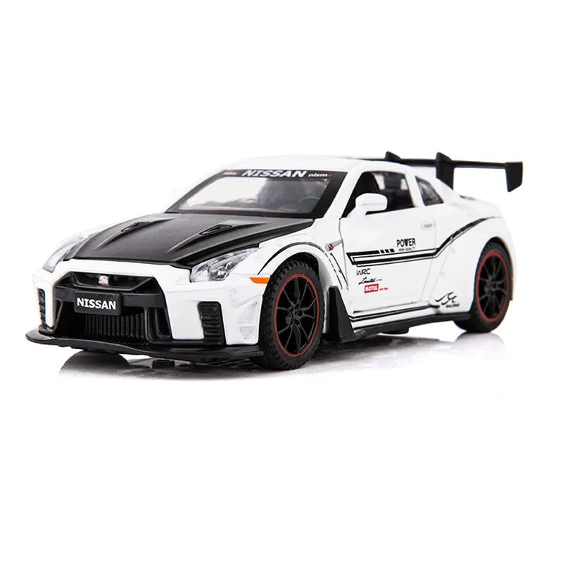 1:32 NISSAN GTR R35 Sports Car Alloy Car Model Diecasts & Toy Vehicles Toy Cars Simulation Kid Toys For Children Gifts Toy