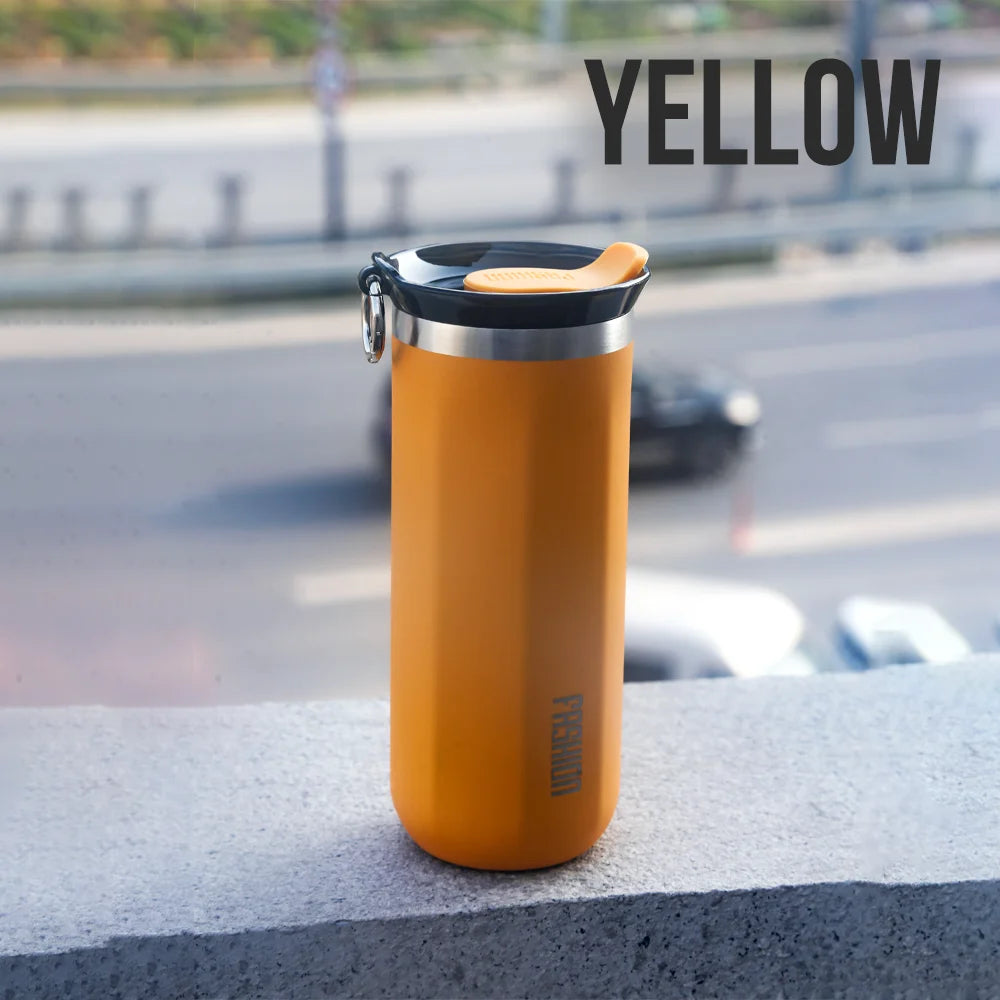 Thermal Mug Thermos Bottle for Coffee Tumbler Cup Water Bottle Stainless Steel Insulated Vacuum Flask Leakproof Travle Drinkware