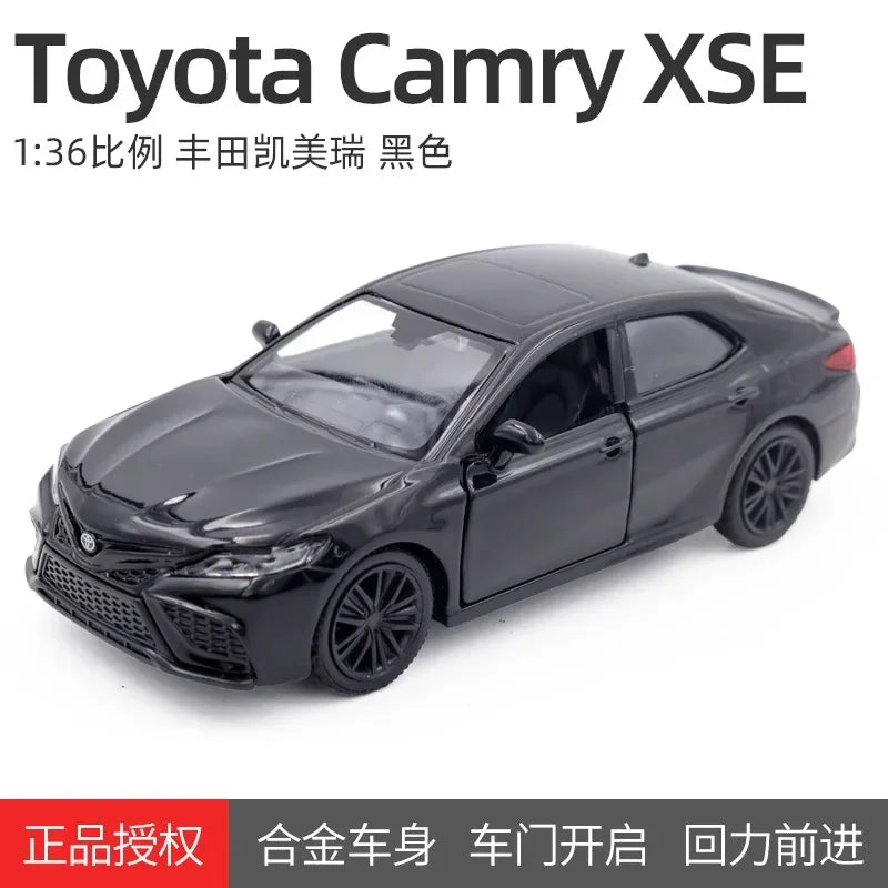 New 1:36 Toyota Camry XSE Alloy Car Diecasts & Toy Vehicles Car Model Miniature Scale Model Car Collect gifts